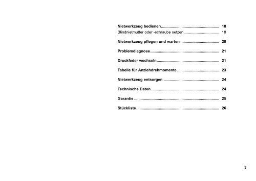 Nietwerkzeug MS 9 - Titgemeyer