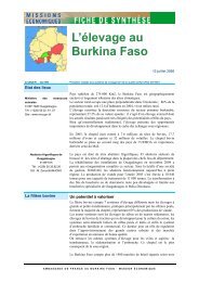 L'élevage au Burkina Faso - LIPortal