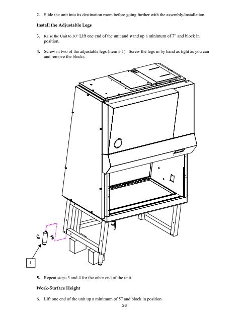 SterilGARD III Advance SG403 / SG603 - Baker Company