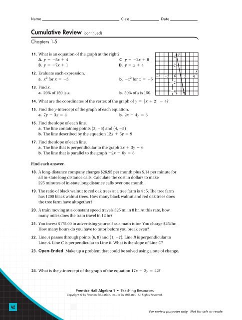 Resource Sampler - Pearson