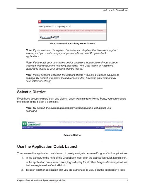 ProgressBook v12.0 System Manager Guide - Swoca