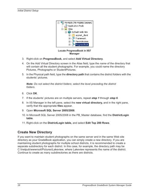 ProgressBook v12.0 System Manager Guide - Swoca