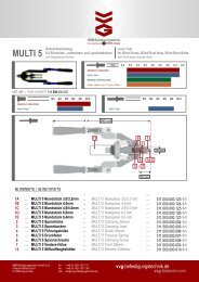 multi 5 - VVG Befestigungstechnik GmbH & Co