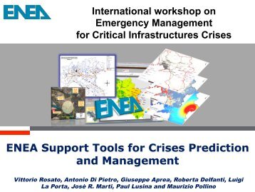 Rosato - UTMEA Energy and Environmental Modeling - Enea