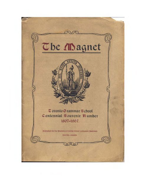 1907 Magnet Yearbook