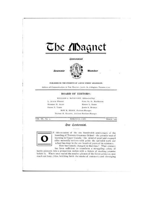 1907 Magnet Yearbook