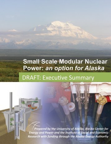 Small Scale Modular Nuclear Power: an option for Alaska