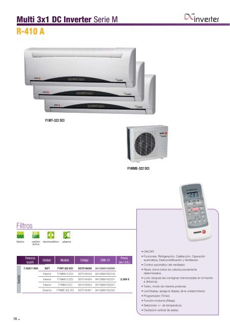 Multi 2x1 DC Inverter - Caloryfrio.com