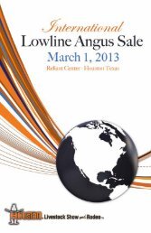 The International Lowline Angus Sale - American Lowline Registry