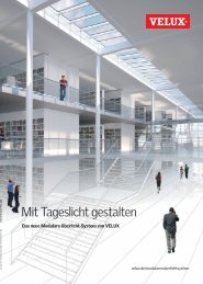 Modulares Oberlicht-System von VELUX - Mit Tageslicht gestalten