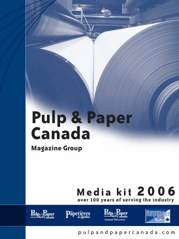 Series 33 - Pulp and Paper Research Institute of Canada