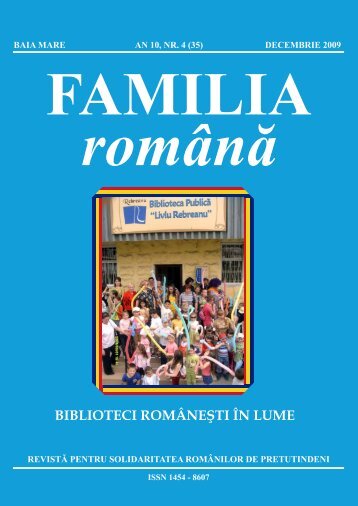 2009, decembrie (PDF) - Biblioteca judeÅ£eanÄ "Petre Dulfu"