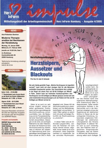 Herzstolpern, Aussetzer und Blackouts