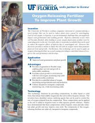 Oxygen-Releasing Fertilizer To Improve Plant Growth - University of ...