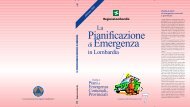 La Pianificazione di Emergenza in Lombardia - I siti personali