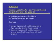 Mass Transfer - CMBE