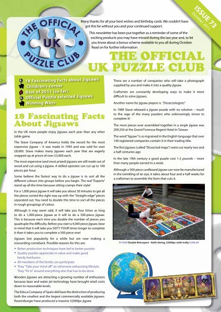 Jigsaw 2024 puzzles uk
