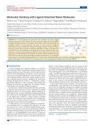 Molecular Docking with Ligand Attached Water Molecules