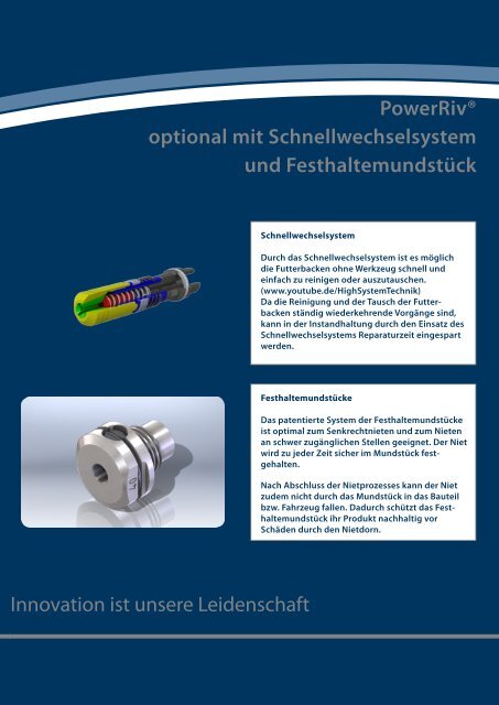 PowerRiv® Programmierbares Akku Blindnietgerät - HS-Technik