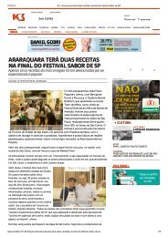 O chef araraquarense João Paulo Papandre Lemos, com Barriga de ...