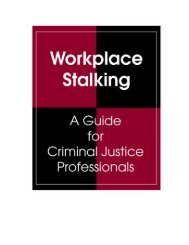 Stalking in the Workplace - National Center for Victims of Crime
