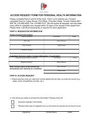 Access Request Form (PDF) - Casey House