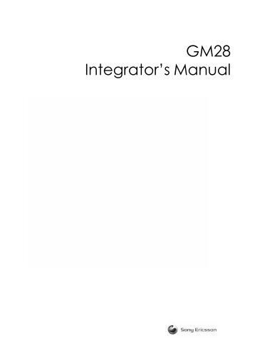 GM28 Integrator's Manual - KORE Telematics