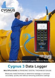 Cygnus 3 Data Logger - Cygnus Instruments