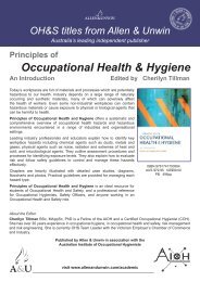 Occupational Health & Hygiene - the AIOH