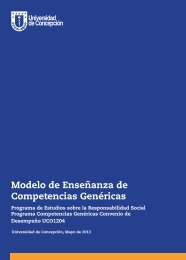 Modelo de Enseñanza de Competencias Genéricas