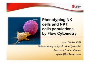 Phenotyping NK cells and NKT cells populations by Flow Cytometry