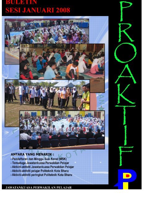 buletin pelajar sesi januari 2008 - Politeknik Kota Bharu