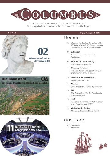 Ausgabe 24 - Geographisches Institut Uni Heidelberg