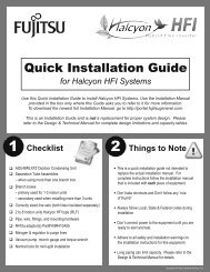 Quick Installation Guide - Portal - Fujitsu
