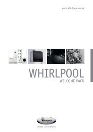 WELCOME PACK - Whirlpool