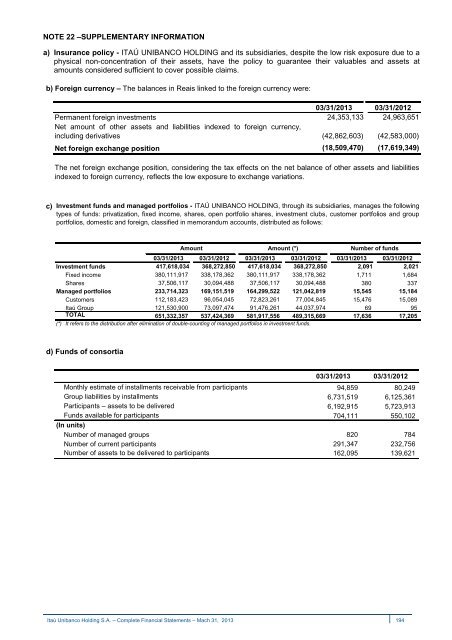 IRR310313.pdf - Banco Itaú