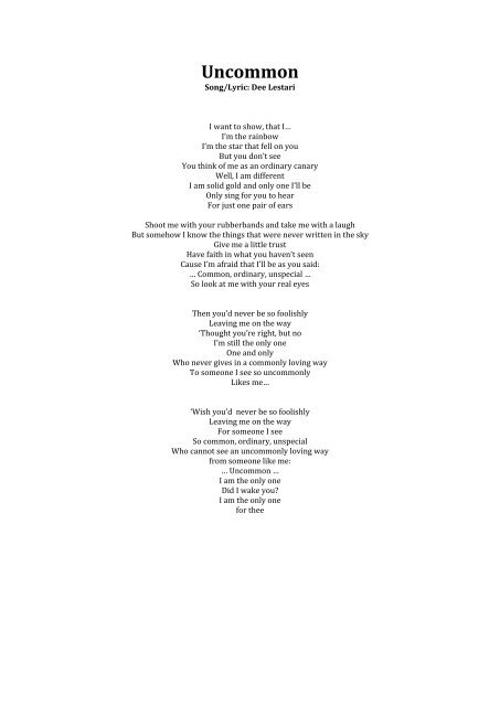 Out of Shell lyrics