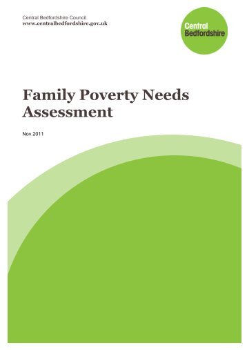 Family Poverty Needs Assessment - Central Bedfordshire Council