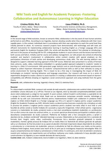Download - Journal of Social Informatics / Revista de Informatica ...