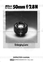 EL-Nikkor 50 mm f/2.8 (series N) instructions