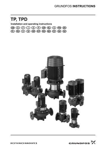 Grundfos TP TPD (6, 10, 16 bar)