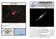 PEGASUS - Gruppo Astrofili Forlivesi