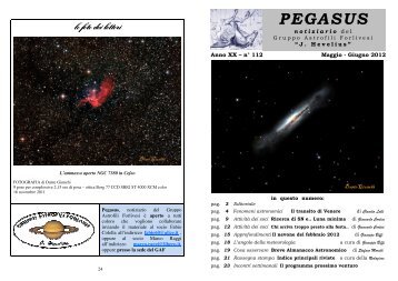 PEGASUS - Gruppo Astrofili Forlivesi