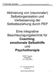 Folien der Tagung als PDF - Dr. Michael Bohne