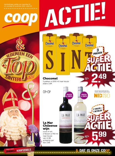 Coop folder 24 t/m 30 november 2014