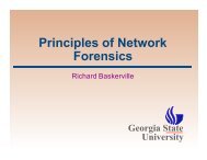 Principles of Network Forensics - Department of Computer ...
