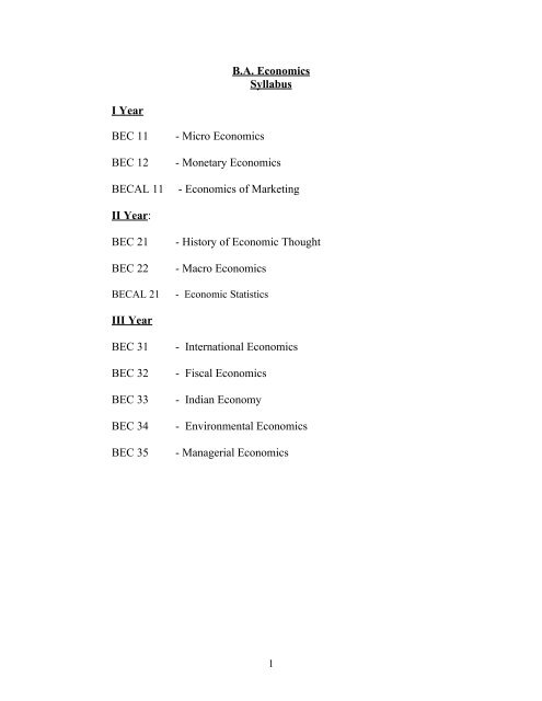 Regulations And Syllabus For B Tamil Nadu Open University