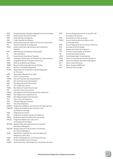 bilan 2010 - DREAL Lorraine - MinistÃ¨re du DÃ©veloppement durable