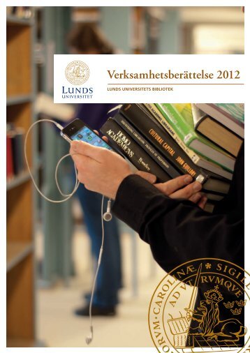 VerksamhetsberÃ¤ttelse 2012 - Humanekologi Lunds universitet
