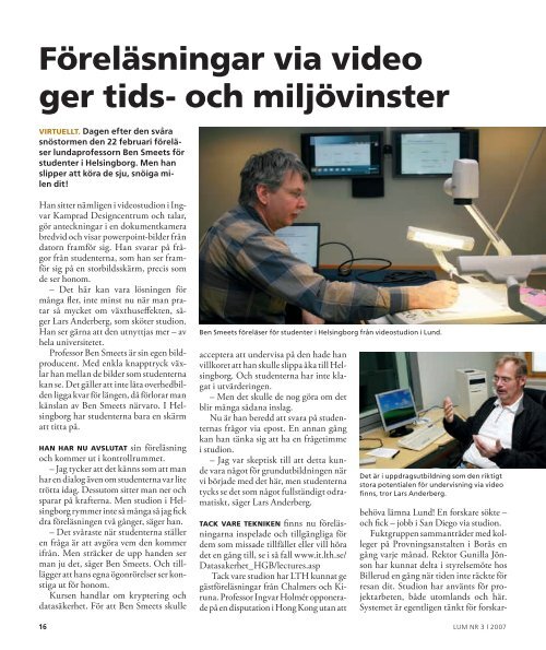 LUM nr 3 - 23 mars (PDF 4MB, Nytt fÃ¶nster) - Humanekologi Lunds ...